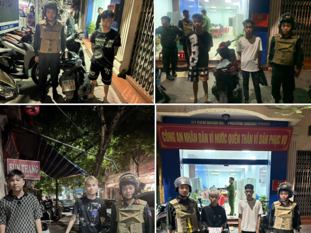 Phòng Cảnh sát cơ động phát hiện, xử lý 4 trường hợp vi phạm trật tự an toàn giao thông đêm 8.8.2024